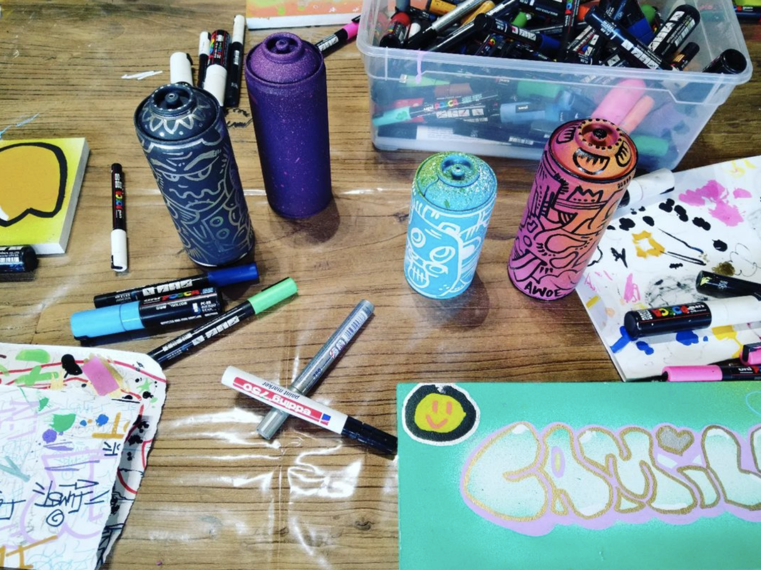 Ateliers d'initiation à l'art urbain